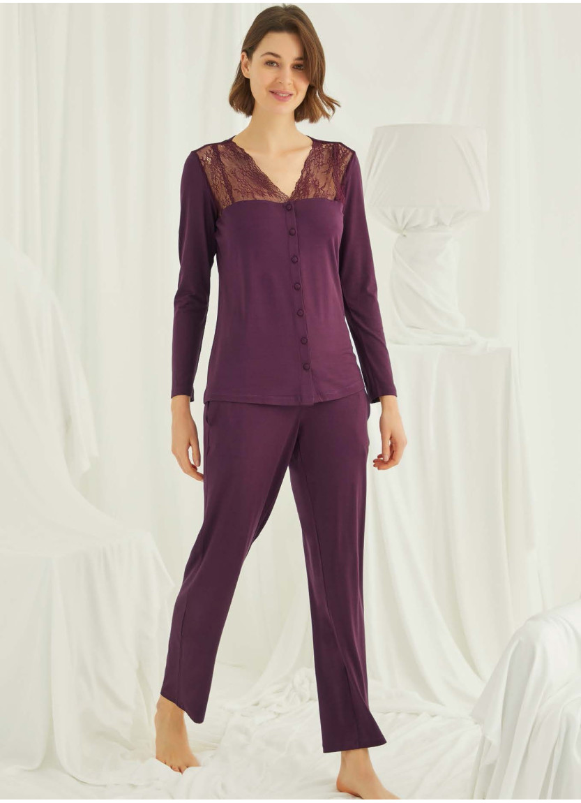 Женский Комплект с Брюками (S+M+L+XL+2XL) MONAMISE Monamise 19230 — фабричная коллекция оптом