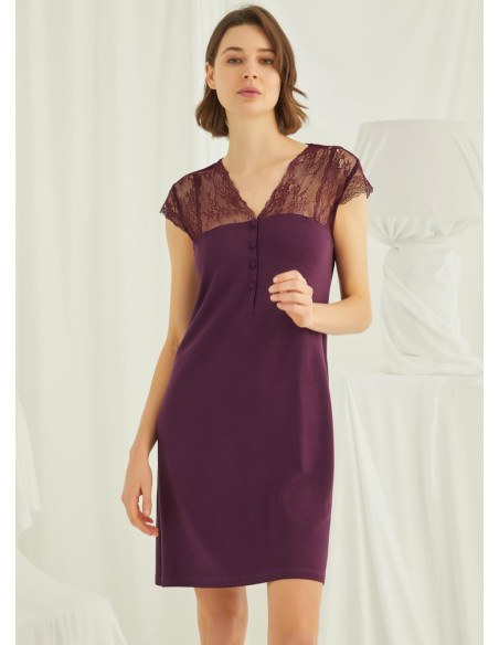Monamise 19229 Nightdress (S+M+L+XL+2XL) — Turkey wholesale collection
