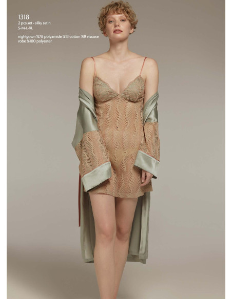 Bonjour Madame 1318 Women's Robe — wholesale from Turkey