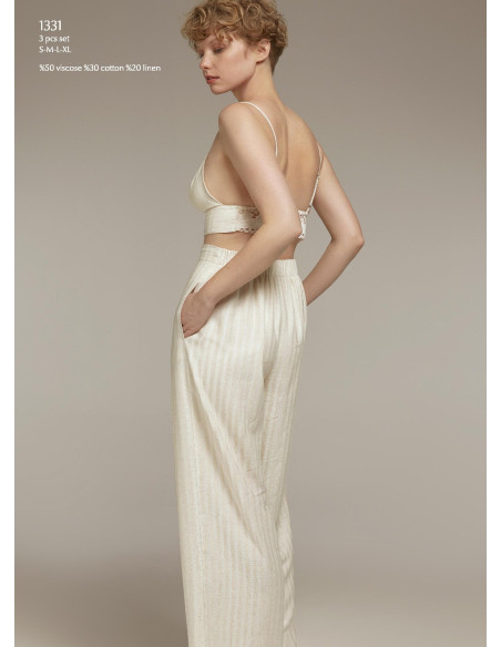 Bonjour Madame 1331 Pants Homewear Set — factory-direct from Turkey