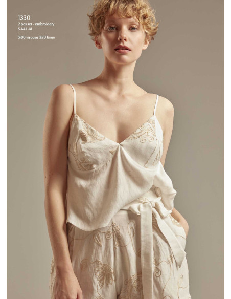 Bonjour Madame 1330 Shorts Homewear Set — Turkish textile wholesale