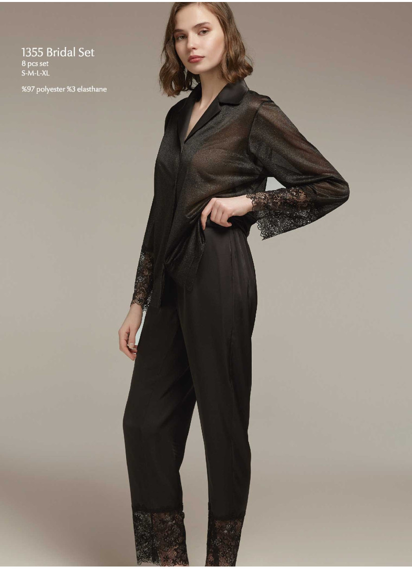 Bonjour Madame 1355 Pants Homewear Set — wholesale from Turkey
