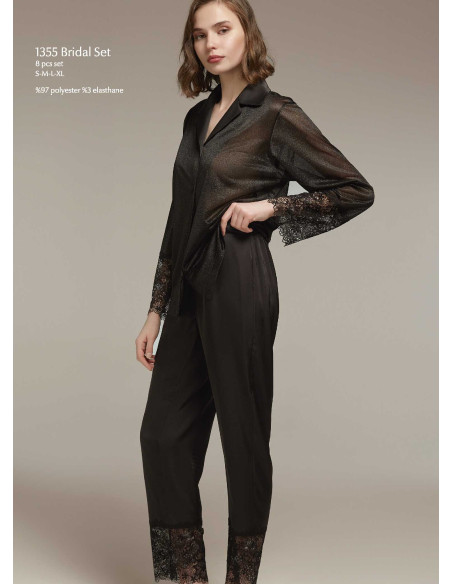 Bonjour Madame 1355 Pants Homewear Set — wholesale from Turkey