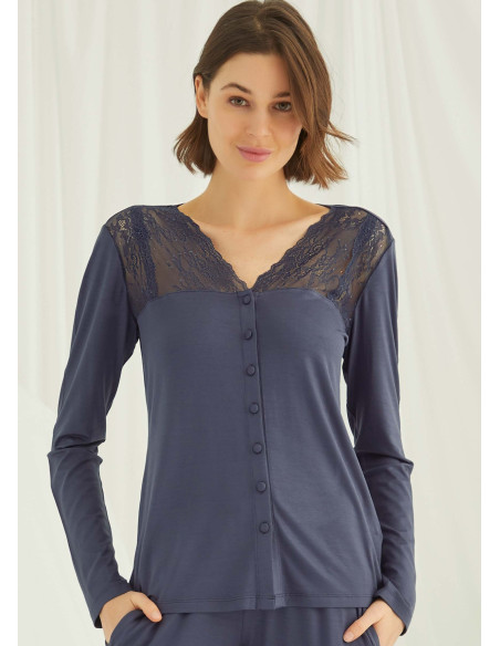 Monamise 18209 Pants Homewear Set (S+M+L+XL) — Turkish factory wholesale