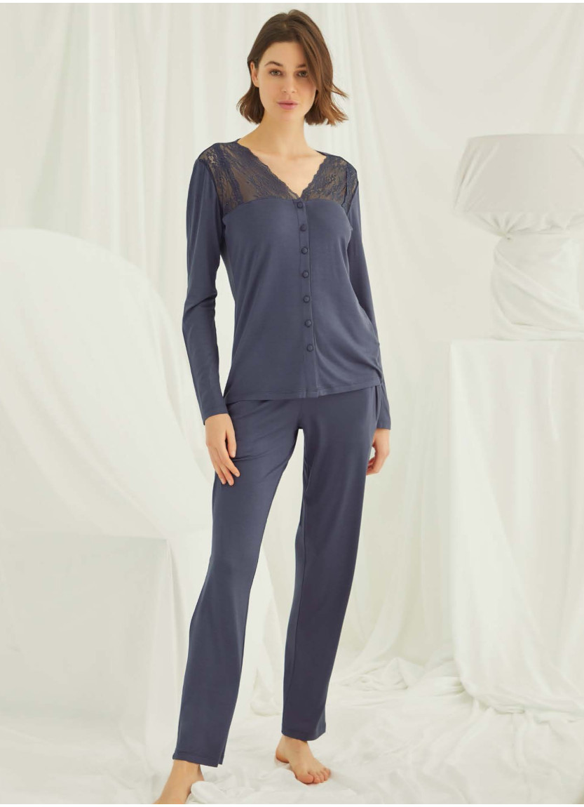 Женский Комплект с Брюками (S+M+L+XL) MONAMISE Monamise 18209 — купить оптом со Стамбула