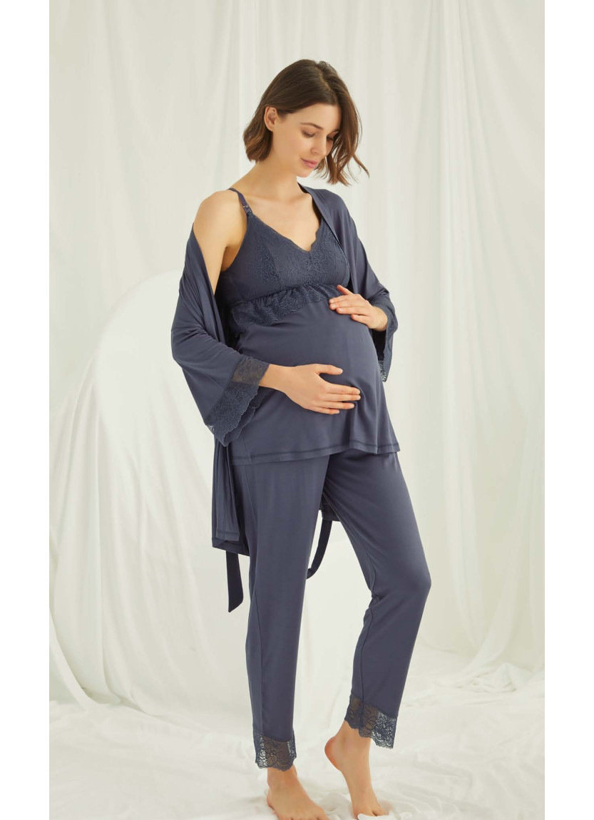 Комплект с Халатом 3-КА (S+M+L+XL) MONAMISE Monamise 18432 — оптовая поставка из Турции
