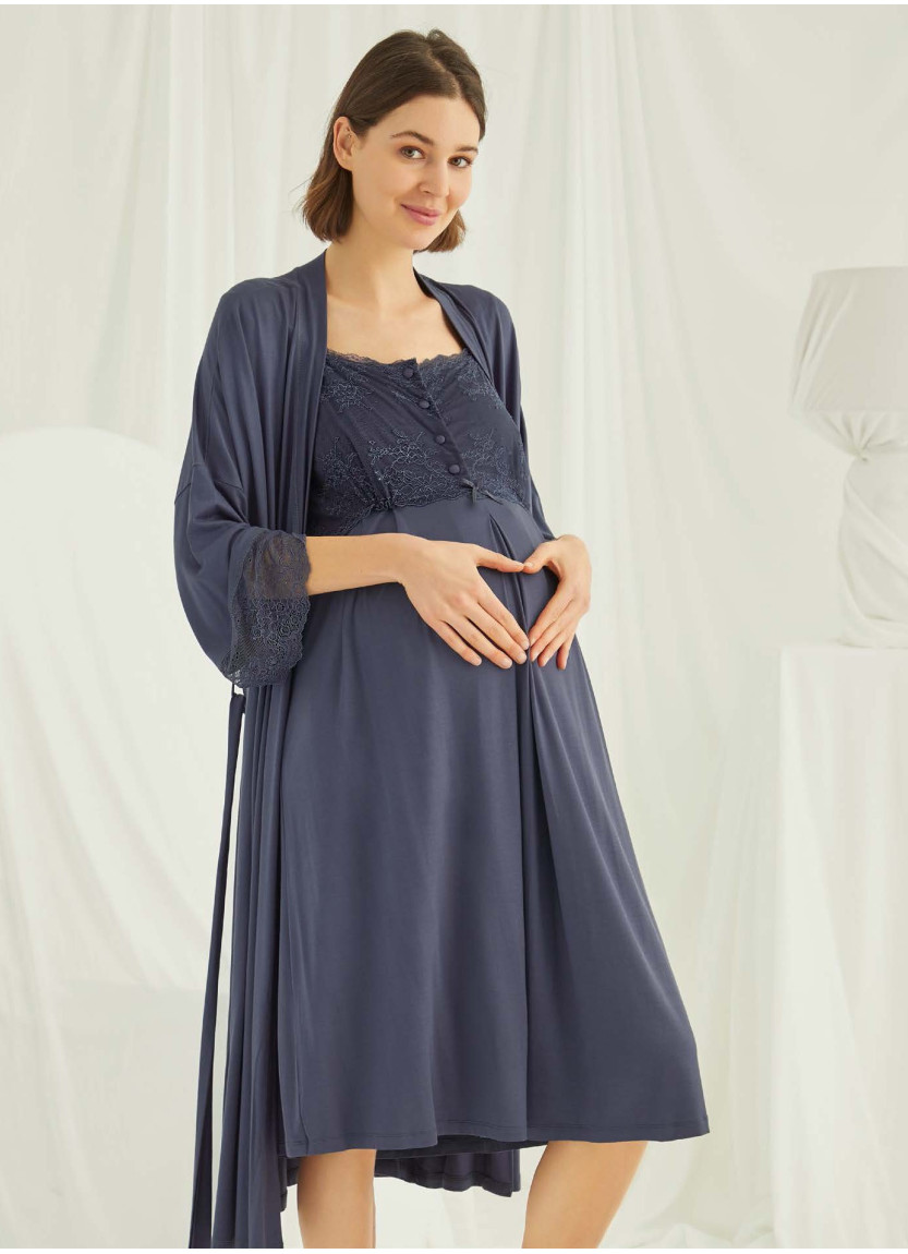 Monamise 18210 Robe Set (S+M+L+XL) — Turkish factory wholesale