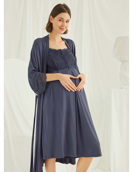 Комплект с Халатом 2-КА (S+M+L+XL) MONAMISE Monamise 18210 — оптом от турецкой фабрики