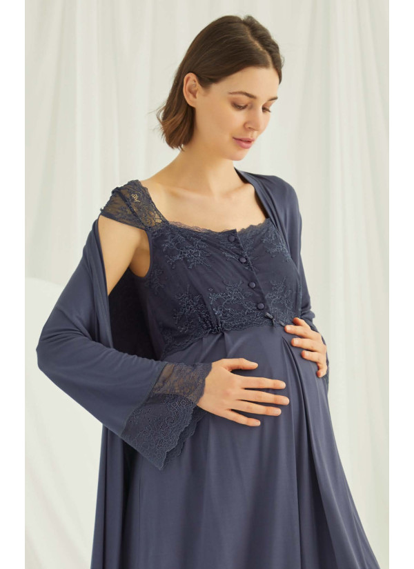 Комплект с Халатом 2-КА (S+M+L+XL) MONAMISE Monamise 18210 — оптом от турецкой фабрики 2