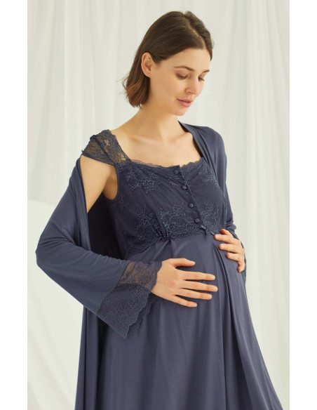 Monamise 18210 Robe Set (S+M+L+XL) — Istanbul wholesale supplier