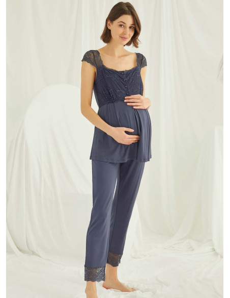 Комплект с Брюками (S+M+L+XL) MONAMISE Monamise 18305 — турецкий текстиль оптом