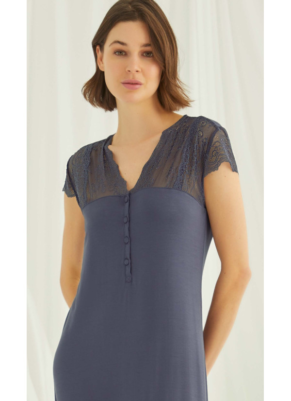 Monamise 18404 Nightdress (S+M+L+XL+2XL+3XL) — Turkey wholesale collection 2