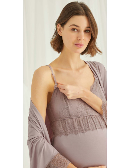 Комплект с Халатом 3-КА (S+M+L+XL) MONAMISE Monamise 18431 — купить оптом со Стамбула