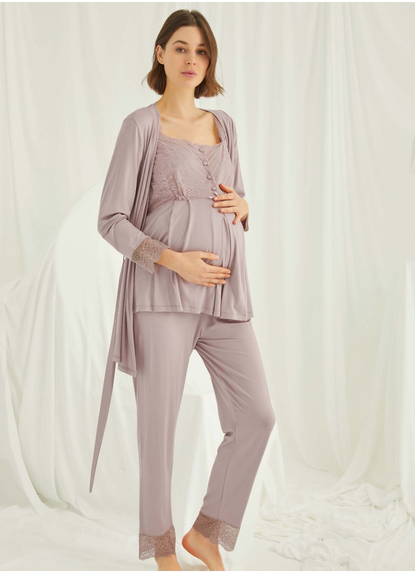 Комплект с Халатом 3-КА (S+M+L+XL) MONAMISE Monamise 18441 — купить оптом со Стамбула