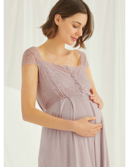 Ночная Сорочка (S+M+XL) MONAMISE Monamise 18439 — турецкий текстиль оптом