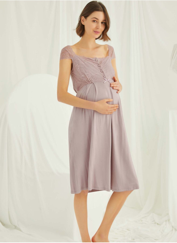 Ночная Сорочка (S+M+XL) MONAMISE Monamise 18439 — турецкий текстиль оптом 2
