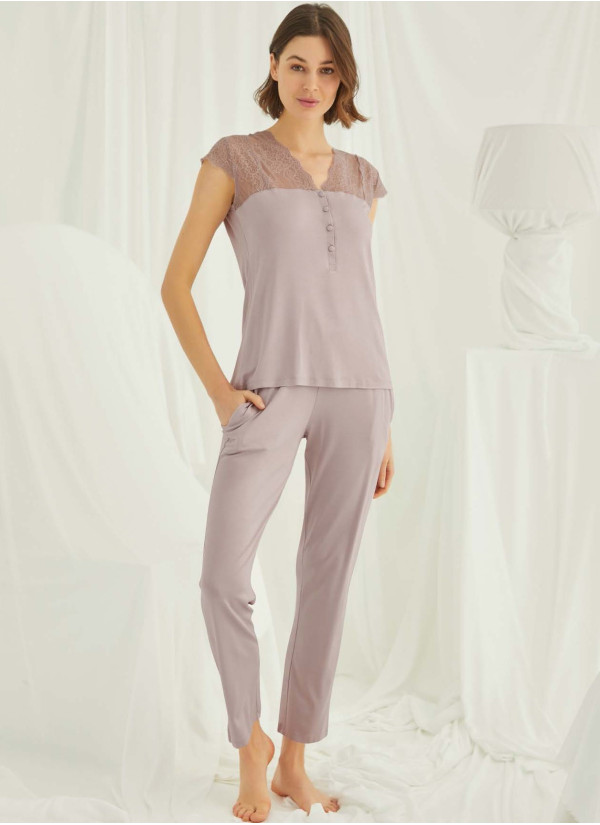Женский Комплект с Брюками (S+M+L+XL) MONAMISE Monamise 18437 — фабричная коллекция оптом