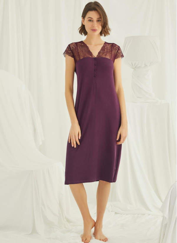 Monamise 18403 Nightdress (S+M+L+XL+2XL+3XL) — wholesale from Turkey