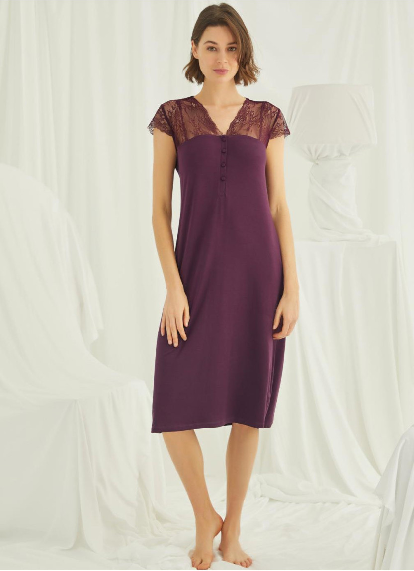 Ночная Сорочка (S+M+L+XL+2XL+3XL) MONAMISE Monamise 18403 — купить оптом из Турции