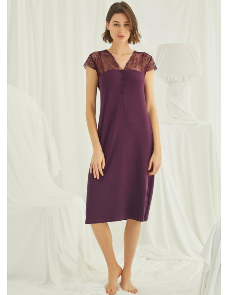 Ночная Сорочка (S+M+L+XL+2XL+3XL) MONAMISE Monamise 18403 — купить оптом из Турции
