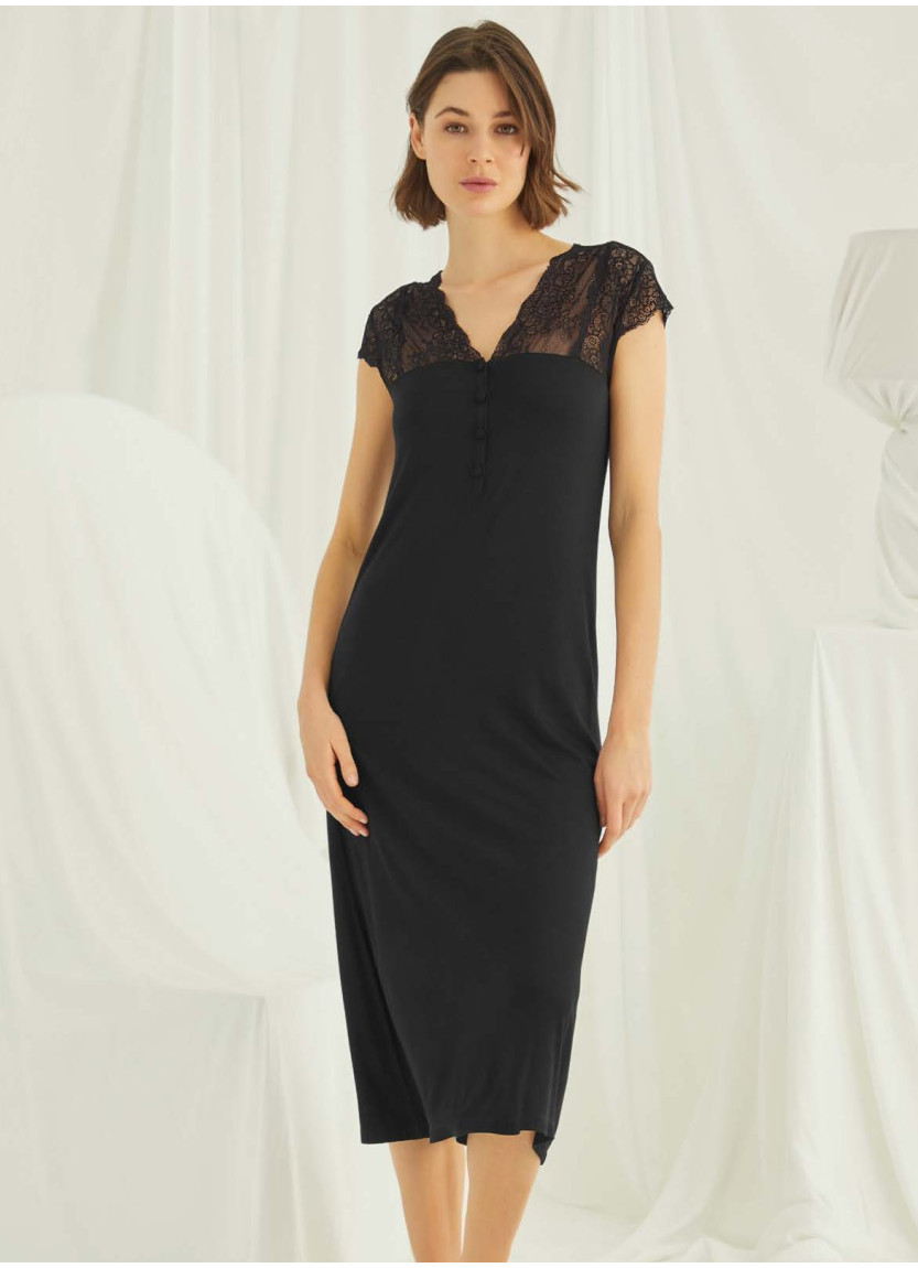Ночная Сорочка (S+M+L+XL) MONAMISE Monamise 18406 — оптовая поставка из Турции