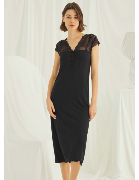 Ночная Сорочка (S+M+L+XL) MONAMISE Monamise 18406 — оптовая поставка из Турции