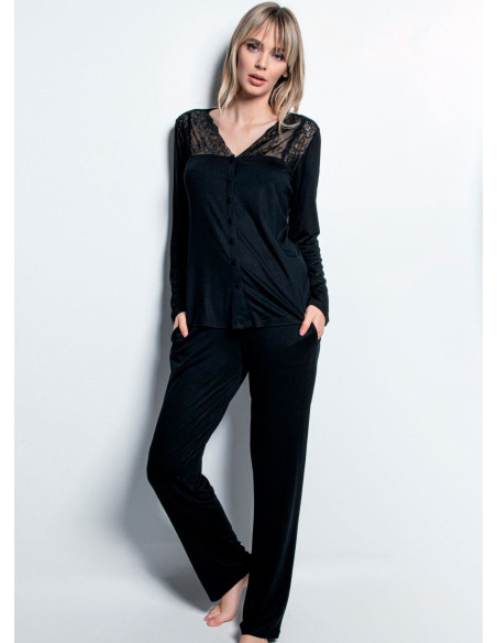 Monamise 18426 Pants Homewear Set (S+M+L+XL) — wholesale for boutiques
