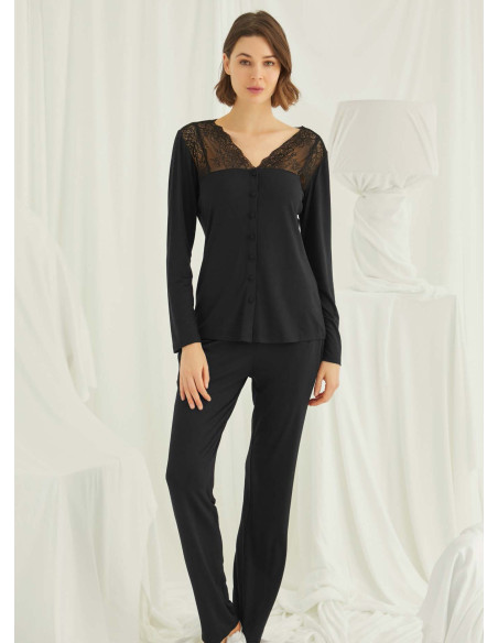 Monamise 18426 Pants Homewear Set (S+M+L+XL) — Turkey wholesale collection