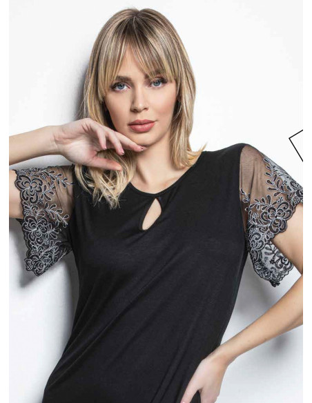 Ночная Сорочка (S+M+L+XL+2XL) MONAMISE Monamise 19194 — купить оптом со Стамбула
