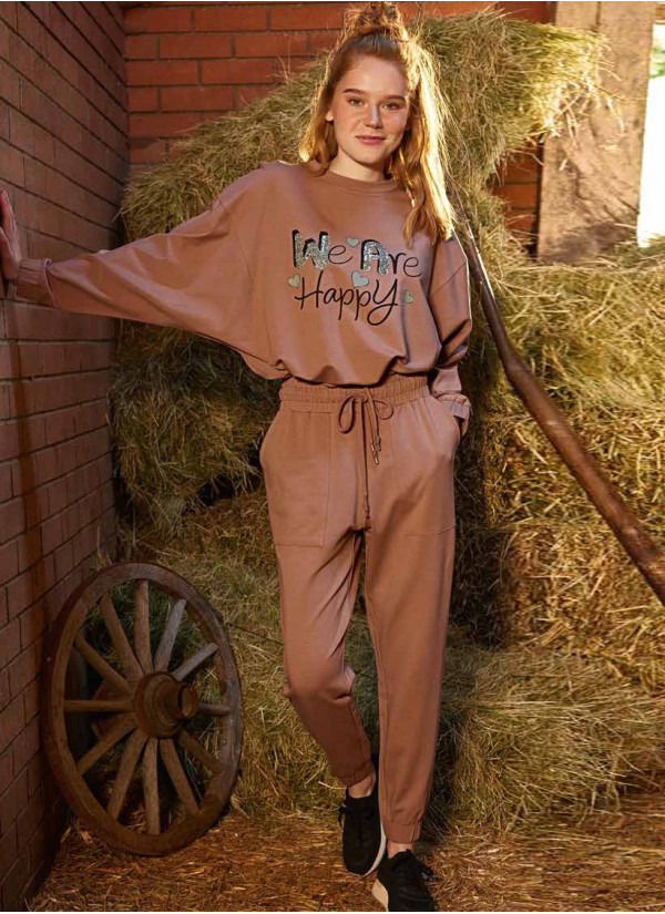Monamise 21156 Pants Homewear Set (S+M+L+XL) — wholesale for boutiques
