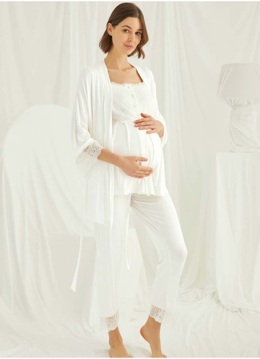 Monamise 18203 3-Piece Robe Set (S+M+L+XL) — Turkish textile wholesale