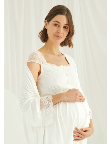 Комплект с Халатом 3-КА (S+M+L+XL) MONAMISE Monamise 18203 — оптом для магазинов и бутиков