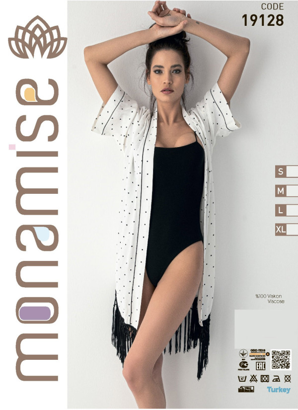 Monamise 19128 Women's Robe (S+M+L+XL) — Istanbul wholesale supplier