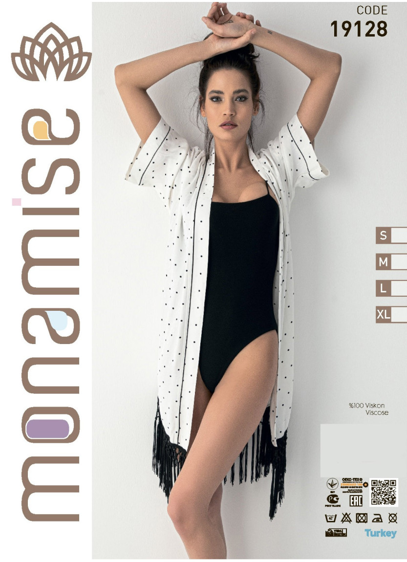 Monamise 19128 Women's Robe (S+M+L+XL) — Istanbul wholesale supplier