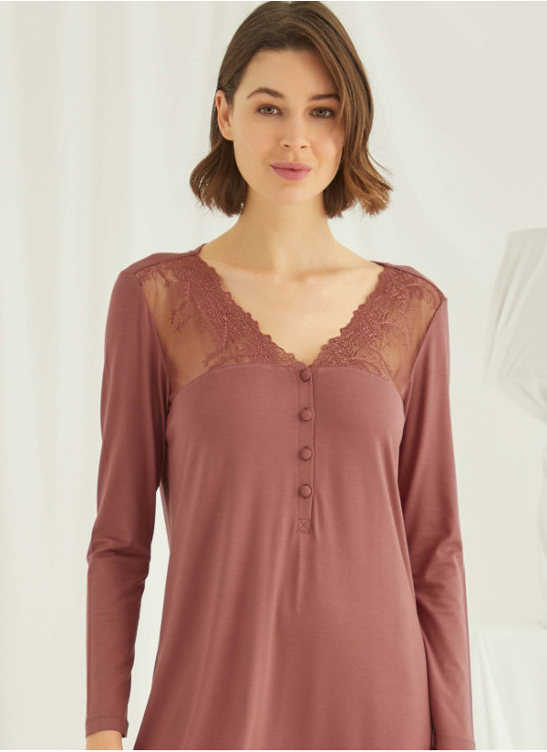 Monamise 19315 Nightdress (S+M+L+XL) — Turkish factory wholesale 2