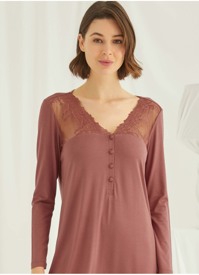 Ночная Сорочка (S+M+L+XL) MONAMISE Monamise 19315 — купить оптом со Стамбула