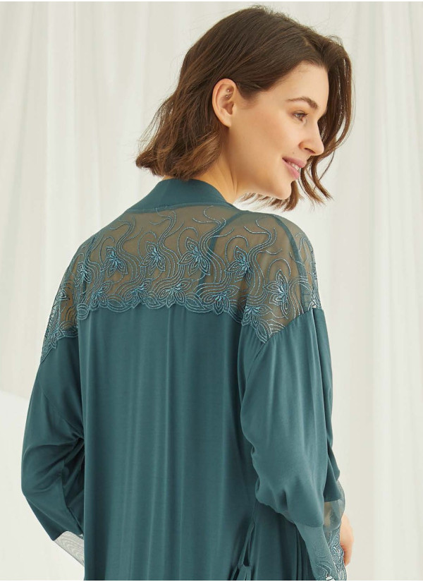 Monamise 19299 Robe Set (S+M+L+XL+2XL) — Turkish textile wholesale 2