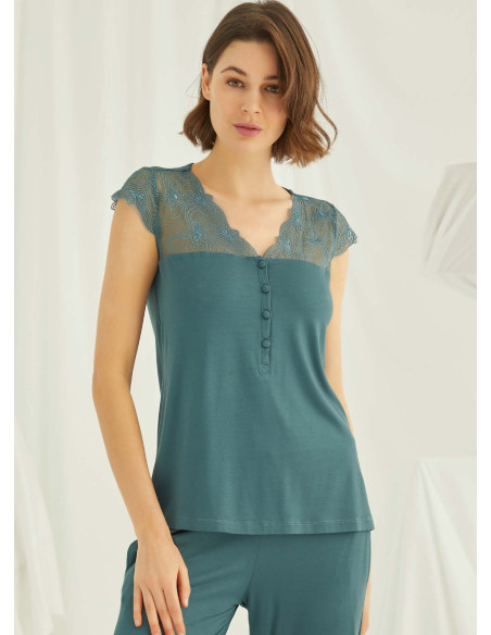 Monamise 19303 Pants Homewear Set (S+M+L+XL) — direct Turkish factory supply