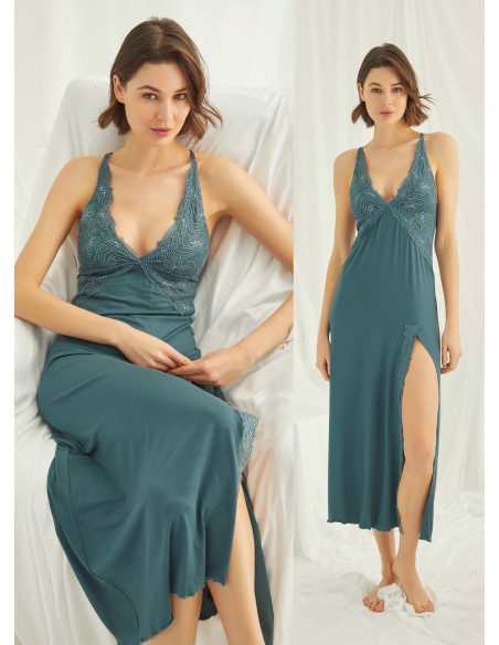 Monamise 19305 Nightdress (S+M+L+XL+2XL) — Turkey wholesale collection