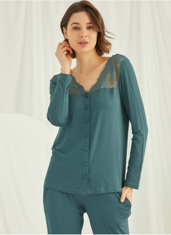 Monamise 19307 Pants Homewear Set (S+M+L+XL) — factory-direct from Turkey 2