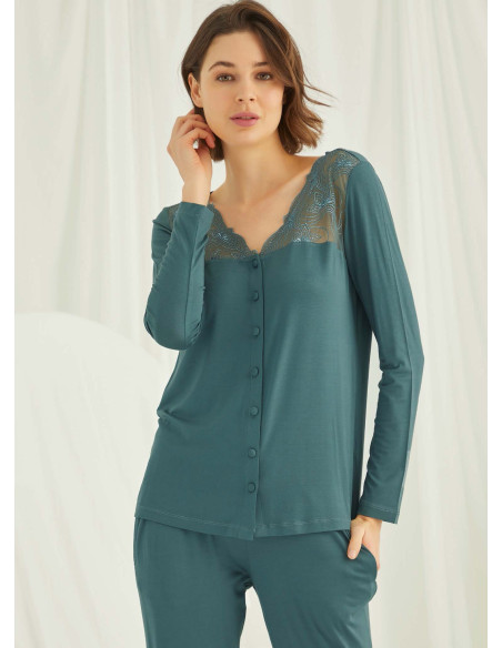 Комплект с Брюками (S+M+L+XL) MONAMISE Monamise 19307 — турецкий текстиль оптом