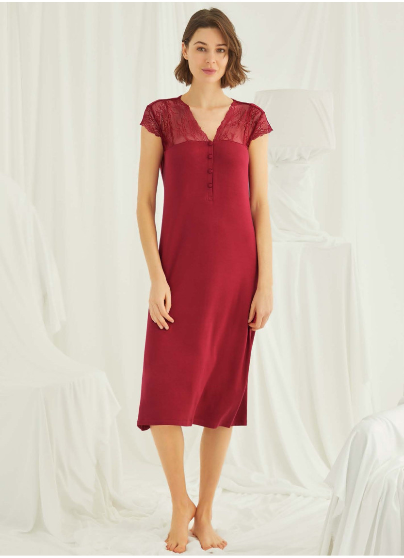 Ночная Сорочка (S+M+L+XL+2XL+3XL) MONAMISE Monamise 18481 — купить оптом из Турции