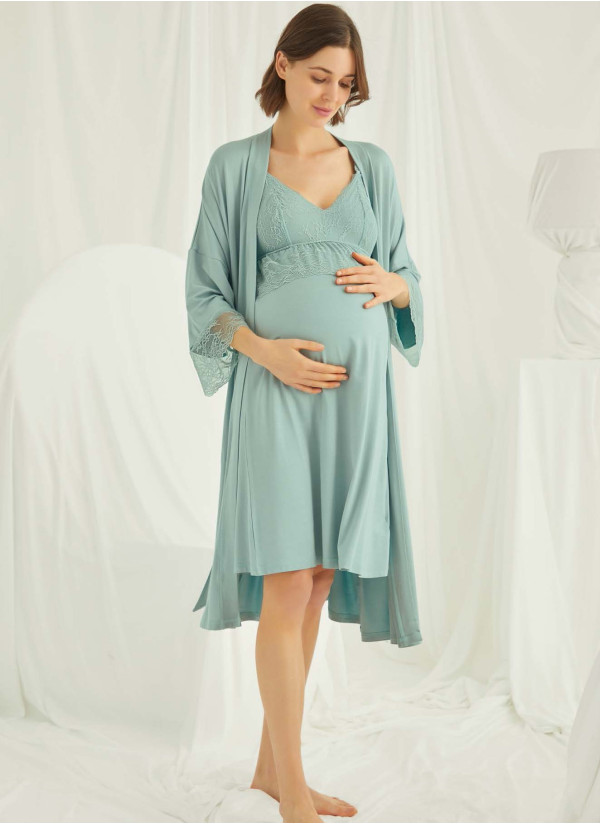 Monamise 18470 Robe Set (S+M+L+XL) — Turkish textile wholesale