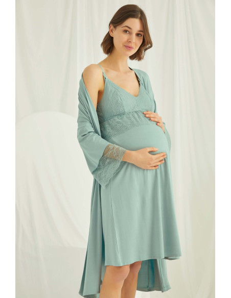 Monamise 18470 Robe Set (S+M+L+XL) — wholesale from Turkey
