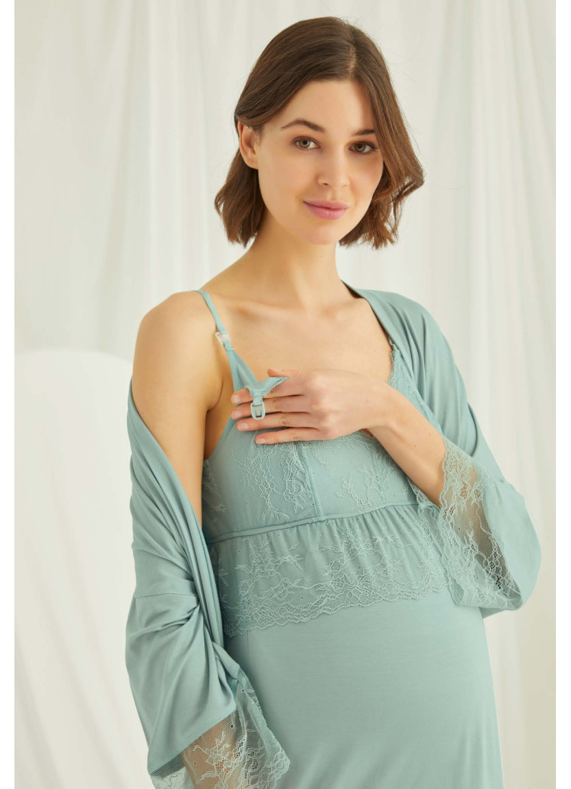 Monamise 18470 Robe Set (S+M+L+XL) — factory-direct from Turkey
