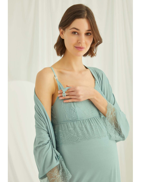 Monamise 18470 Robe Set (S+M+L+XL) — factory-direct from Turkey