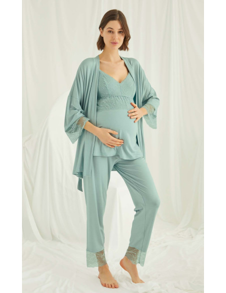 Комплект с Халатом 3-КА (S+M+L+XL) MONAMISE Monamise 18469 — оптом для магазинов и бутиков