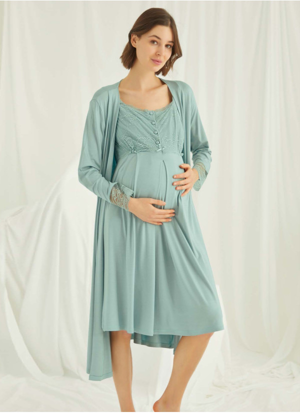 Monamise 18467 Robe Set (S+M+L+XL) — wholesale from Turkey