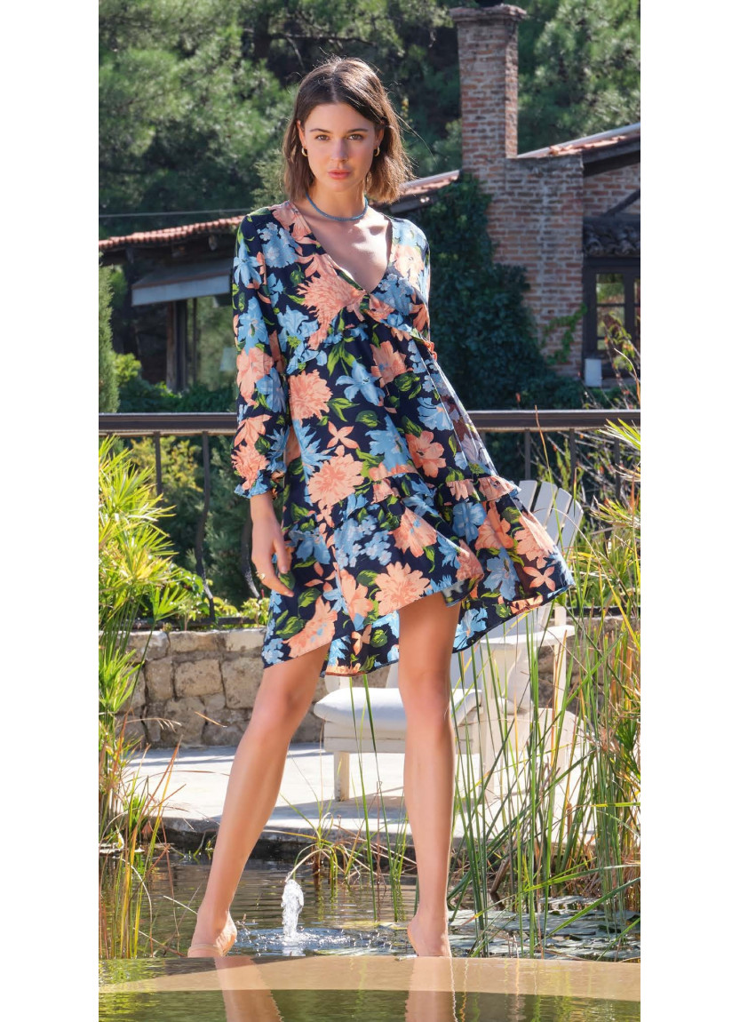 Платье (S+M+L+XL) MONAMISE Monamise 22007 — купить оптом из Турции