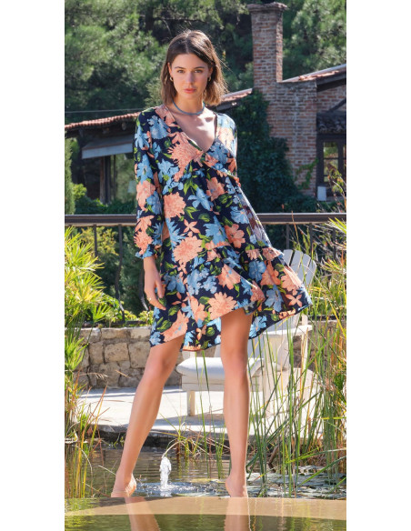 Платье (S+M+L+XL) MONAMISE Monamise 22007 — купить оптом из Турции